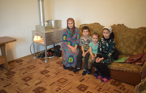 Market Usumova, madre de 5 hijos, Chechenia
