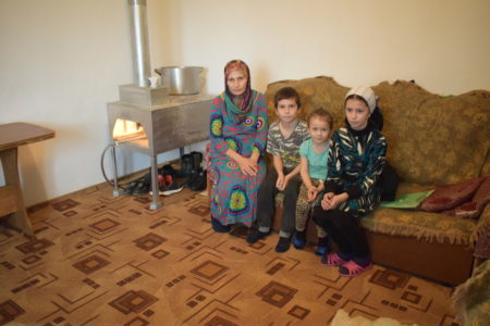Market Usumova, madre de 5 hijos, Chechenia