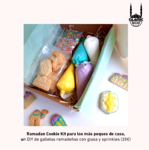 Ramadan Cookie Kit para los más peques de casa, un DIY de galletas ramadeñas con glasa y sprinkles (20€)
