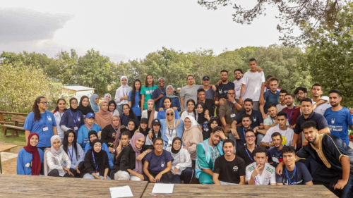 Voluntarios en el Blue Day de Islamic Relief España